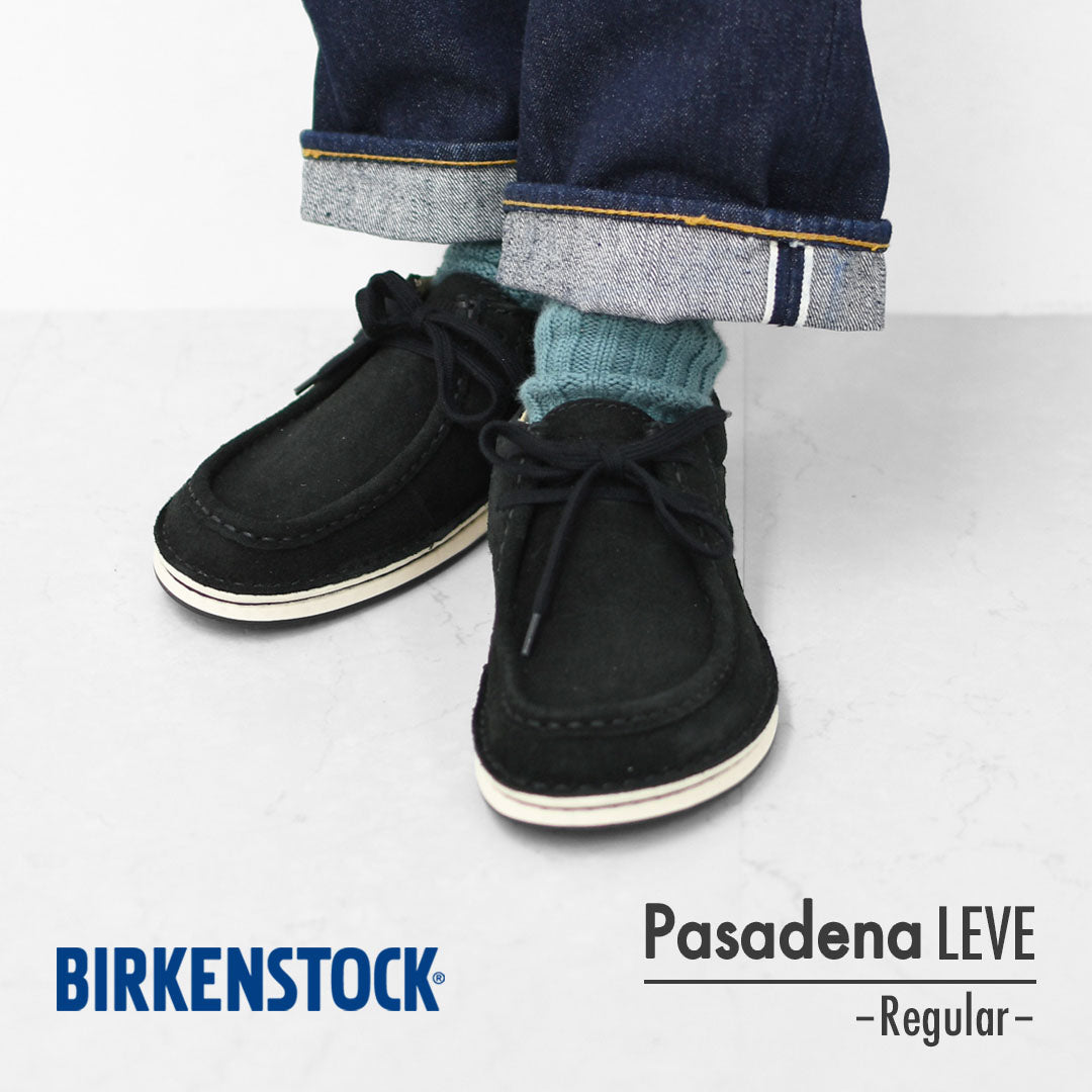 BIRKENSTOCK [ビルケンシュトック正規販売店] Pasadena LEVE -Regular- [1029658] パサデナ・スエードレザー・横幅レギュラー・本革・レザーシューズ・スエードシューズ・MEN'S / LADY'S [2025AW]