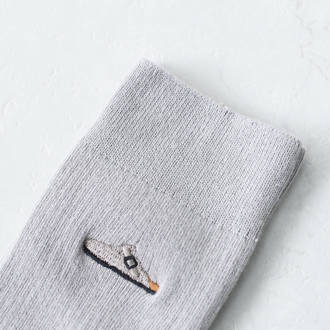 BIRKENSTOCK [ビルケンシュトック] Cotton Rib [1030247] コットンリブソックス・靴下・ワンポイント・ワッペン・MEN'S / LADY'S [2026SS]