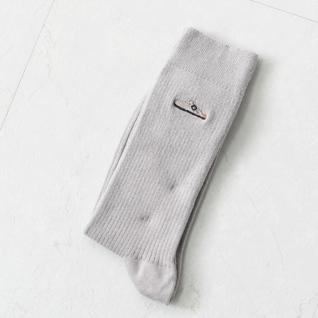 BIRKENSTOCK [ビルケンシュトック] Cotton Rib [1030247] コットンリブソックス・靴下・ワンポイント・ワッペン・MEN'S / LADY'S [2026SS]