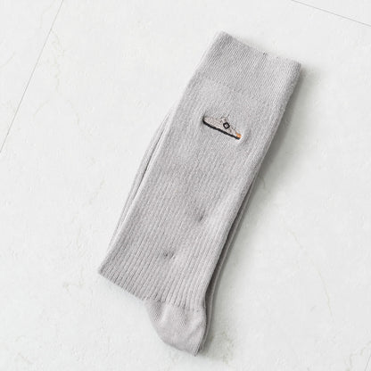 BIRKENSTOCK [ビルケンシュトック] Cotton Rib [1030247] コットンリブソックス・靴下・ワンポイント・ワッペン・MEN'S / LADY'S [2026SS]