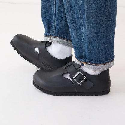 BIRKENSTOCK [ビルケンシュトック正規販売店] London Oiled Leather LEOI -Narrow- 幅狭 [166543] ロンドン オイルドレザー・オイルドヌバックレザー [2025SS]