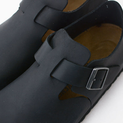 BIRKENSTOCK [ビルケンシュトック正規販売店] London Oiled Leather LEOI -Narrow- 幅狭 [166543] ロンドン オイルドレザー・オイルドヌバックレザー [2025SS]