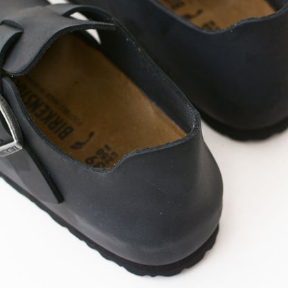 BIRKENSTOCK [ビルケンシュトック正規販売店] London Oiled Leather LEOI -Narrow- 幅狭 [166543] ロンドン オイルドレザー・オイルドヌバックレザー [2025SS]