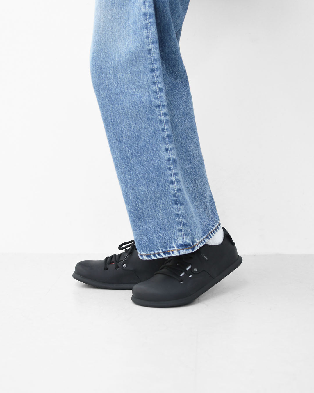 BIRKENSTOCK [ビルケンシュトック正規販売店] Montana LEOI -Regular 幅広 [199261] モンタナ・オイルドナチュラルレザー - ブラック・ポルトガル製・フットヘッド "Made in Germany”【ワイズ レギュラータイプ】 MEN'S / LADY'S [2025AW]