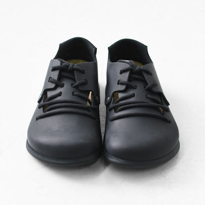 BIRKENSTOCK [ビルケンシュトック正規販売店] Montana LEOI -Regular 幅広 [199261] モンタナ・オイルドナチュラルレザー - ブラック・ポルトガル製・フットヘッド "Made in Germany”【ワイズ レギュラータイプ】 MEN'S / LADY'S [2025AW]