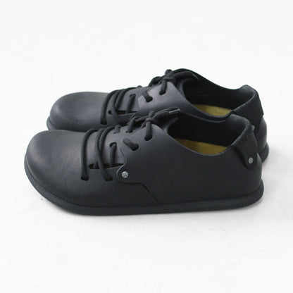 BIRKENSTOCK [ビルケンシュトック正規販売店] Montana LEOI -Regular 幅広 [199261] モンタナ・オイルドナチュラルレザー - ブラック・ポルトガル製・フットヘッド "Made in Germany”【ワイズ レギュラータイプ】 MEN'S / LADY'S [2025AW]