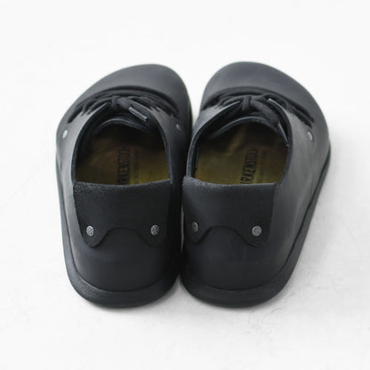 BIRKENSTOCK [ビルケンシュトック正規販売店] Montana LEOI -Regular 幅広 [199261] モンタナ・オイルドナチュラルレザー - ブラック・ポルトガル製・フットヘッド "Made in Germany”【ワイズ レギュラータイプ】 MEN'S / LADY'S [2025AW]
