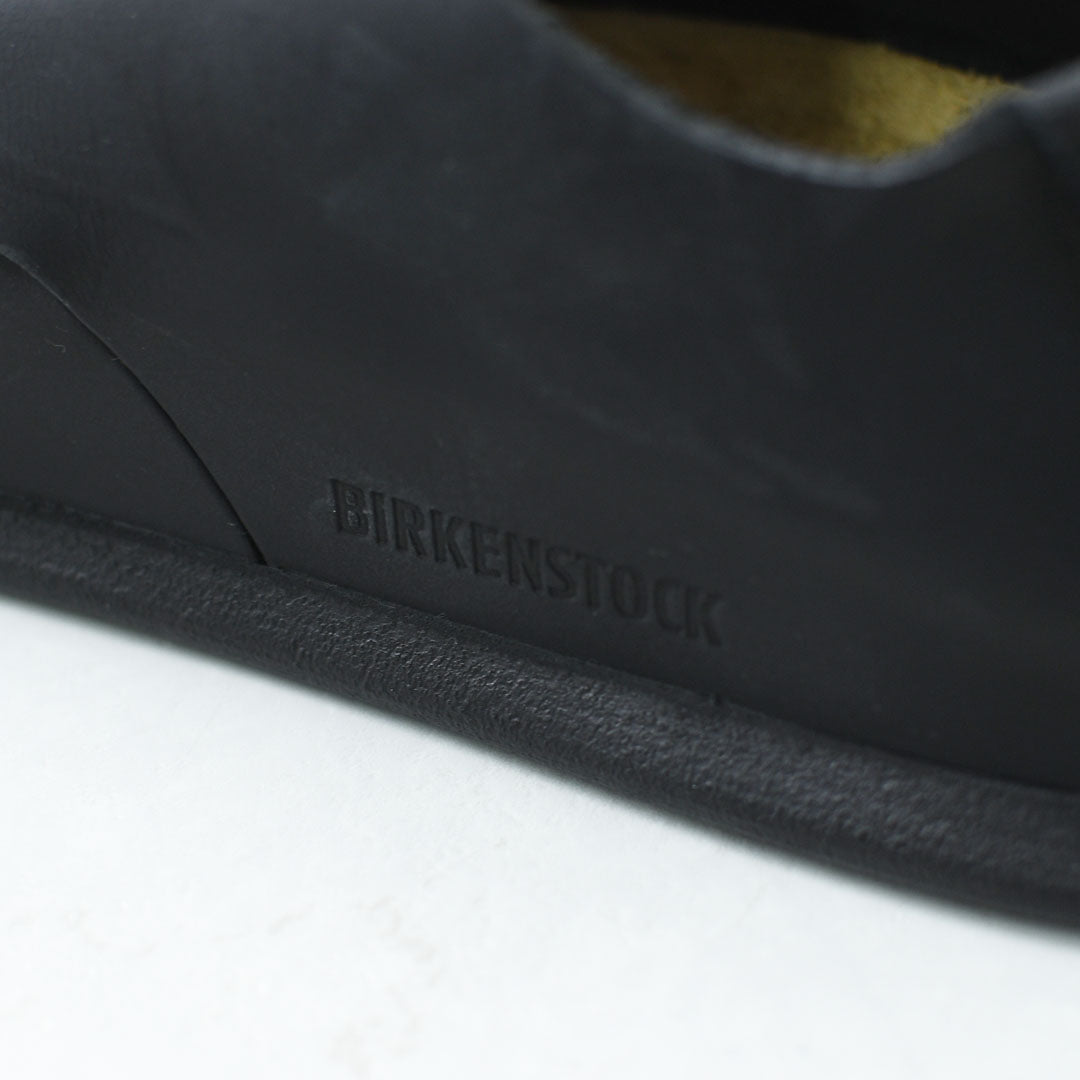 BIRKENSTOCK [ビルケンシュトック正規販売店] Montana LEOI -Regular 幅広 [199261] モンタナ・オイルドナチュラルレザー - ブラック・ポルトガル製・フットヘッド "Made in Germany”【ワイズ レギュラータイプ】 MEN'S / LADY'S [2025AW]