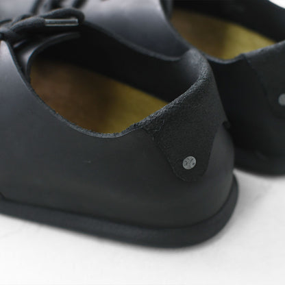 BIRKENSTOCK [ビルケンシュトック正規販売店] Montana LEOI -Regular 幅広 [199261] モンタナ・オイルドナチュラルレザー - ブラック・ポルトガル製・フットヘッド "Made in Germany”【ワイズ レギュラータイプ】 MEN'S / LADY'S [2025AW]