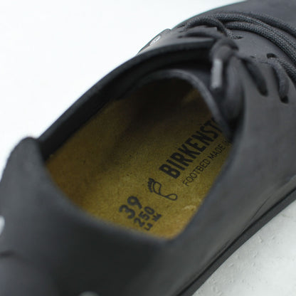 BIRKENSTOCK [ビルケンシュトック正規販売店] Montana LEOI -Regular 幅広 [199261] モンタナ・オイルドナチュラルレザー - ブラック・ポルトガル製・フットヘッド "Made in Germany”【ワイズ レギュラータイプ】 MEN'S / LADY'S [2025AW]