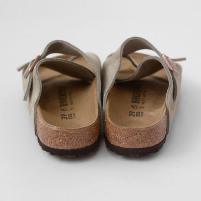 BIRKENSTOCK [ビルケンシュトック正規販売店]Zurich VL / -Regular- 幅広 [50461] チューリッヒ/ベロア/横幅レギュラー [2025AW]