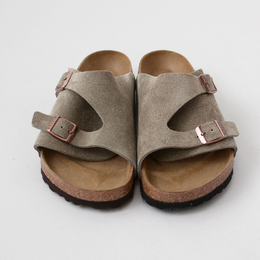 BIRKENSTOCK [ビルケンシュトック正規販売店]Zurich VL / -Regular- 幅広 [50461] チューリッヒ/ベロア/横幅レギュラー [2026SS]