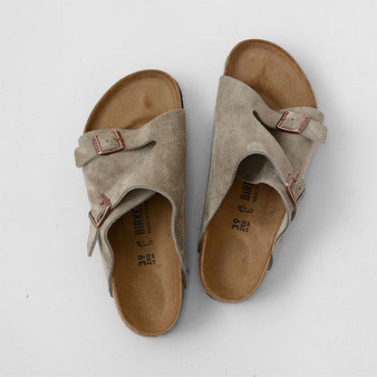 BIRKENSTOCK [ビルケンシュトック正規販売店]Zurich VL / -Regular- 幅広 [50461] チューリッヒ/ベロア/横幅レギュラー [2026SS]