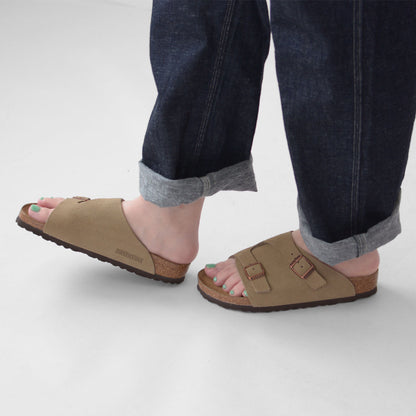 BIRKENSTOCK [ビルケンシュトック正規販売店] W Zurich VL / -Narrow- 幅狭[50463] チューリッヒ・スエードレザー・ベロアレザー・横幅ナロー [2025AW]