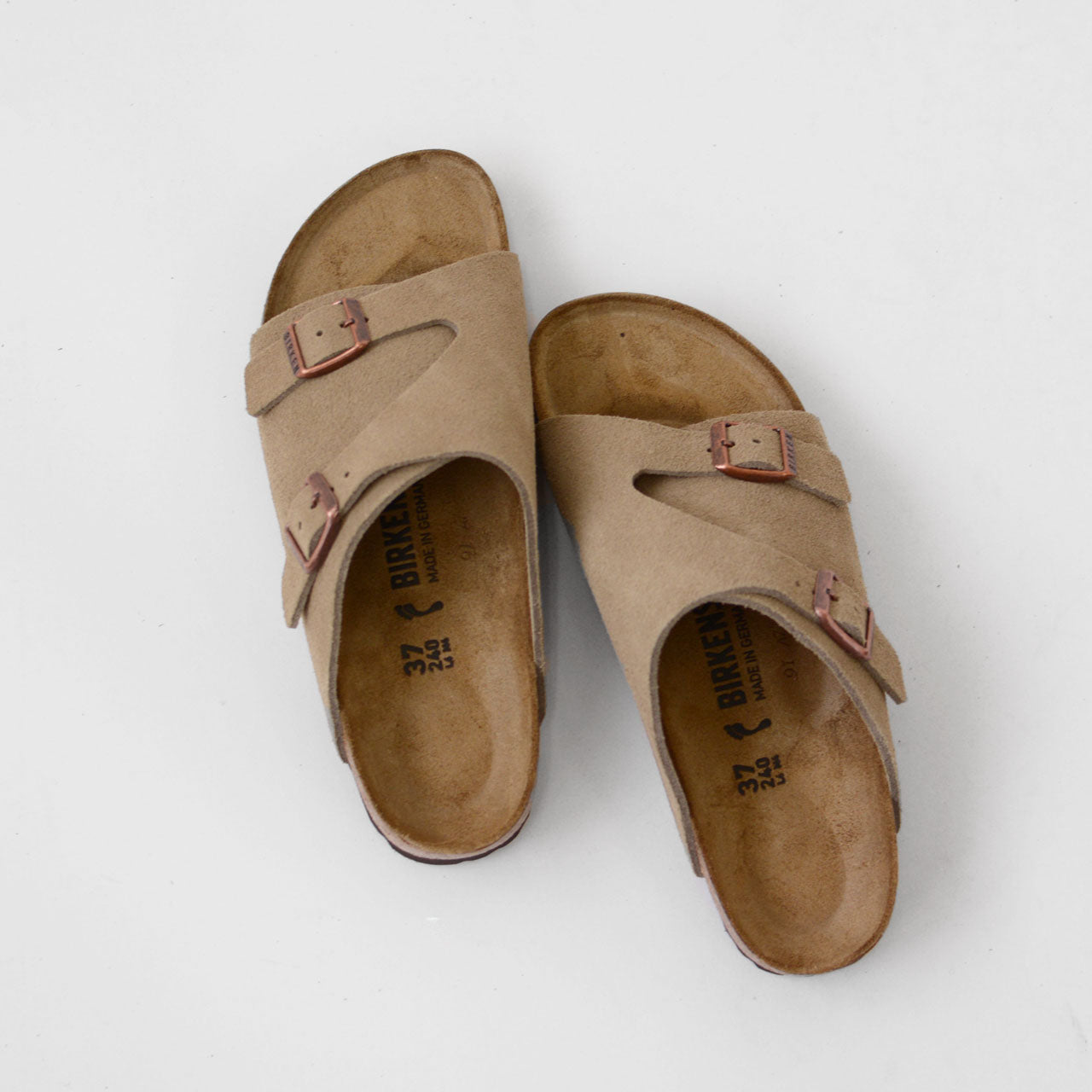 BIRKENSTOCK [ビルケンシュトック正規販売店] W Zurich VL / -Narrow- 幅狭[50463] チューリッヒ・スエードレザー・ベロアレザー・横幅ナロー [2025AW]