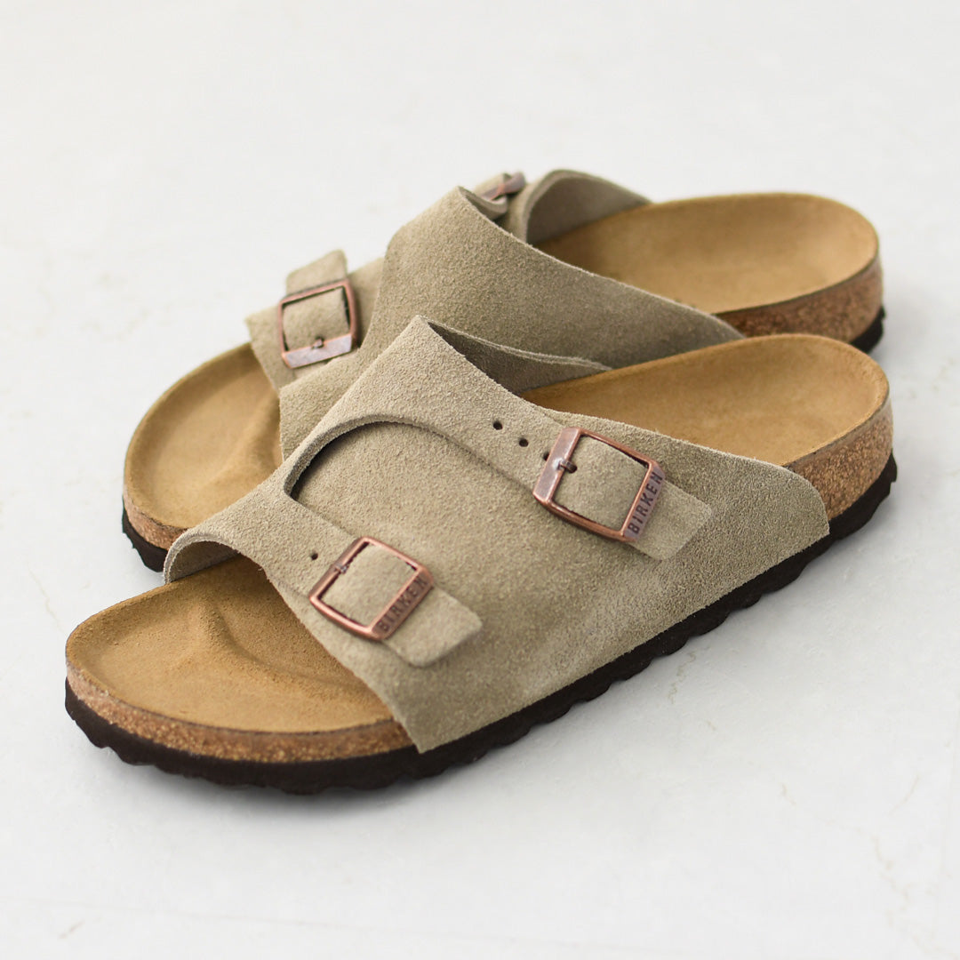 BIRKENSTOCK [ビルケンシュトック正規販売店] W Zurich VL / -Narrow- 幅狭[50463] チューリッヒ・ベロアレザー・横幅ナロー [2026SS]