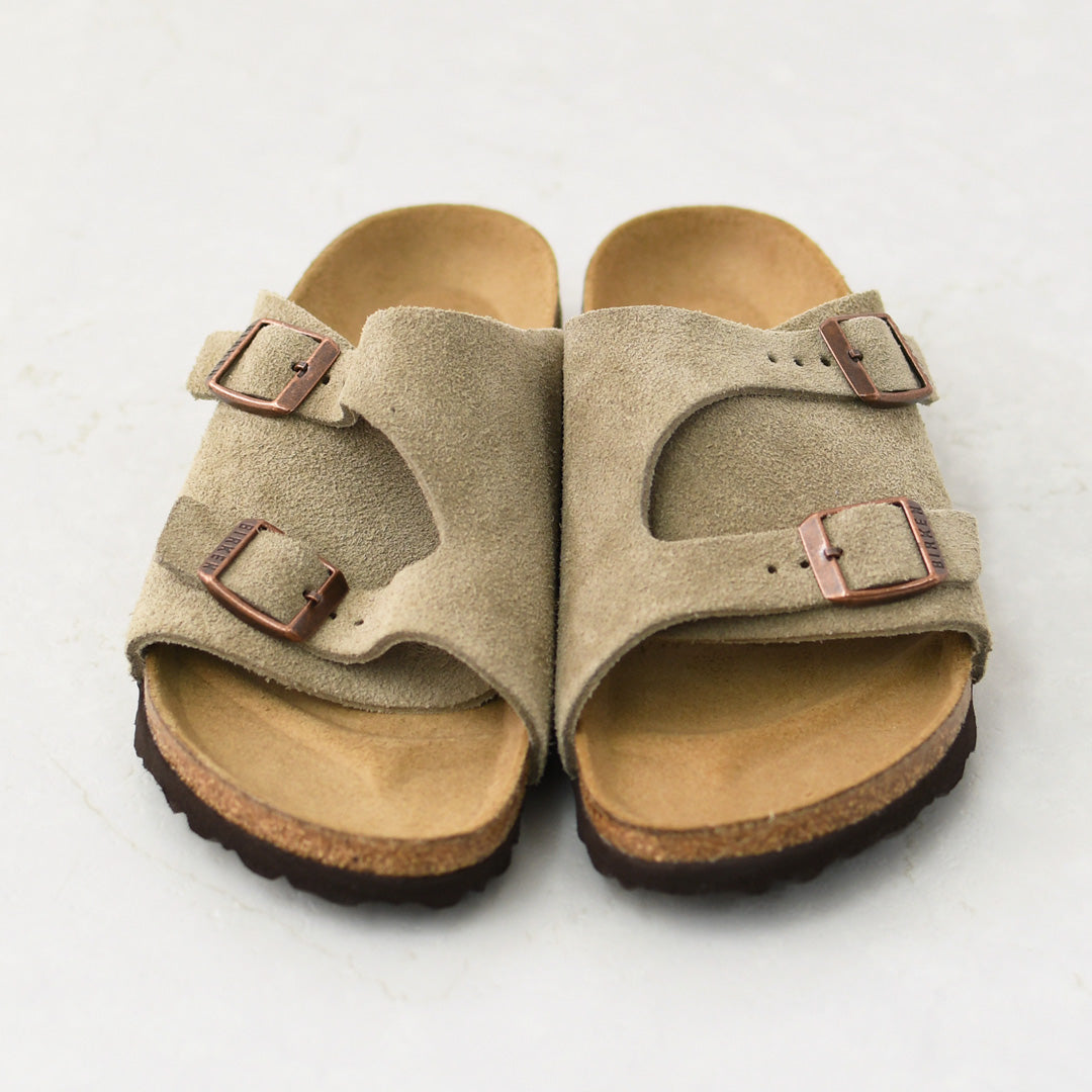 BIRKENSTOCK [ビルケンシュトック正規販売店] W Zurich VL / -Narrow- 幅狭[50463] チューリッヒ・ベロアレザー・横幅ナロー [2026SS]