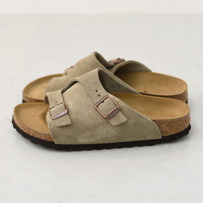 BIRKENSTOCK [ビルケンシュトック正規販売店] W Zurich VL / -Narrow- 幅狭[50463] チューリッヒ・ベロアレザー・横幅ナロー [2026SS]