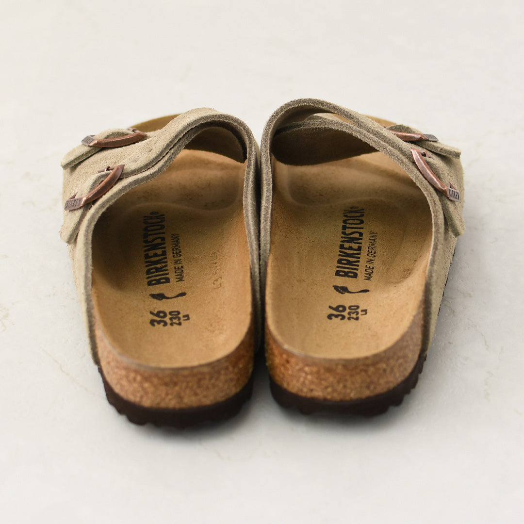 BIRKENSTOCK [ビルケンシュトック正規販売店] W Zurich VL / -Narrow- 幅狭[50463] チューリッヒ・ベロアレザー・横幅ナロー [2026SS]
