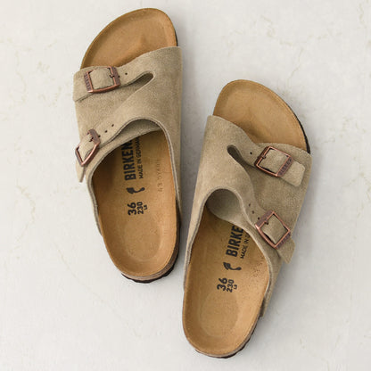 BIRKENSTOCK [ビルケンシュトック正規販売店] W Zurich VL / -Narrow- 幅狭[50463] チューリッヒ・ベロアレザー・横幅ナロー [2026SS]