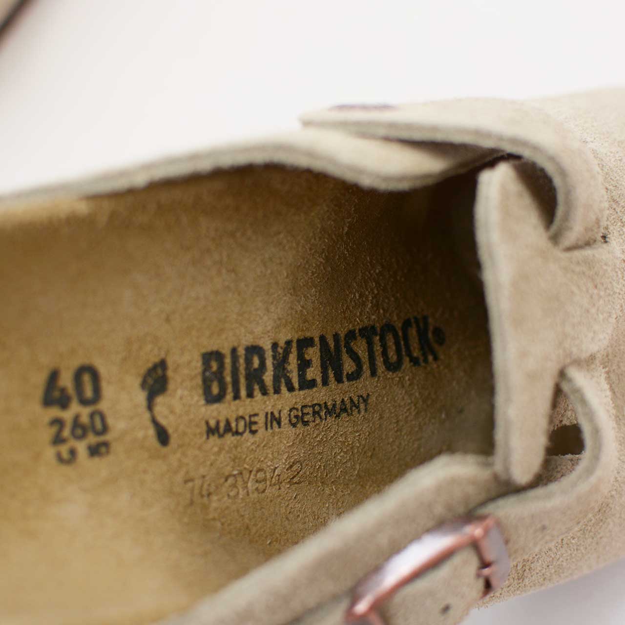 BIRKENSTOCK [ビルケンシュトック正規販売店] Boston VL -Narrow- 幅狭 [60463] ボストン [2024AW]