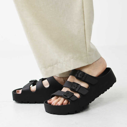 BIRKENSTOCK [ビルケンシュトック正規販売店] Florida III Flex Platform EVA -Narrow- [1029738/1029770 / florida-iii] フロリダ III EVA フレックス プラットフォーム・EVA製【ワイズ ナロータイプ】[2025SS]
