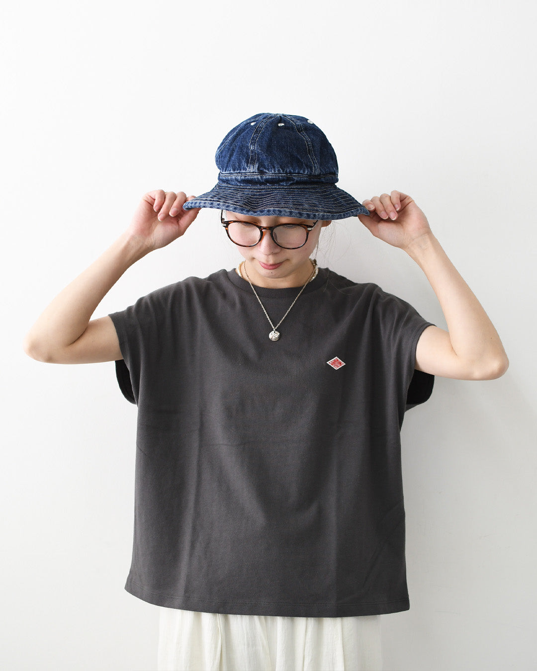DECHO [デコー] XX DENIM ARMY HAT [2-2sd26] XXデニム アーミー ハット・デニムハット・レザーハット・ファティーグハット・ワークハット・デニム素材・キャンプ・アウトドア・MEN'S / LADY'S [2026SS]