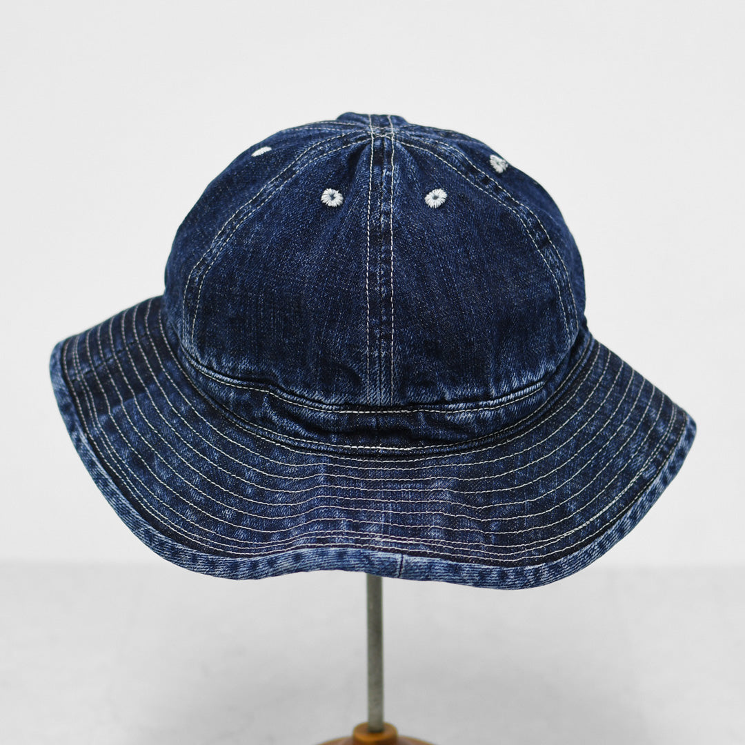 DECHO [デコー] XX DENIM ARMY HAT [2-2sd26] XXデニム アーミー ハット・デニムハット・レザーハット・ファティーグハット・ワークハット・デニム素材・キャンプ・アウトドア・MEN'S / LADY'S [2026SS]