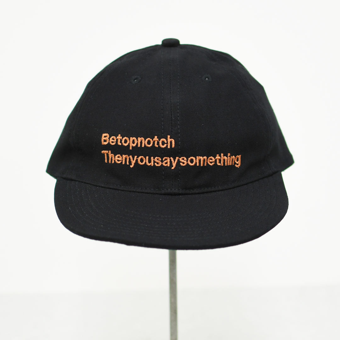 DECHO [デコー] COOPERSTOWN BALL CAP[2-9sd26] クーパーズタウン ボールキャップ・ボールキャップ・オールドスタイル・キャンプ・アウトドア・ロゴ刺繍・MEN'S / LADY'S [2026SS]