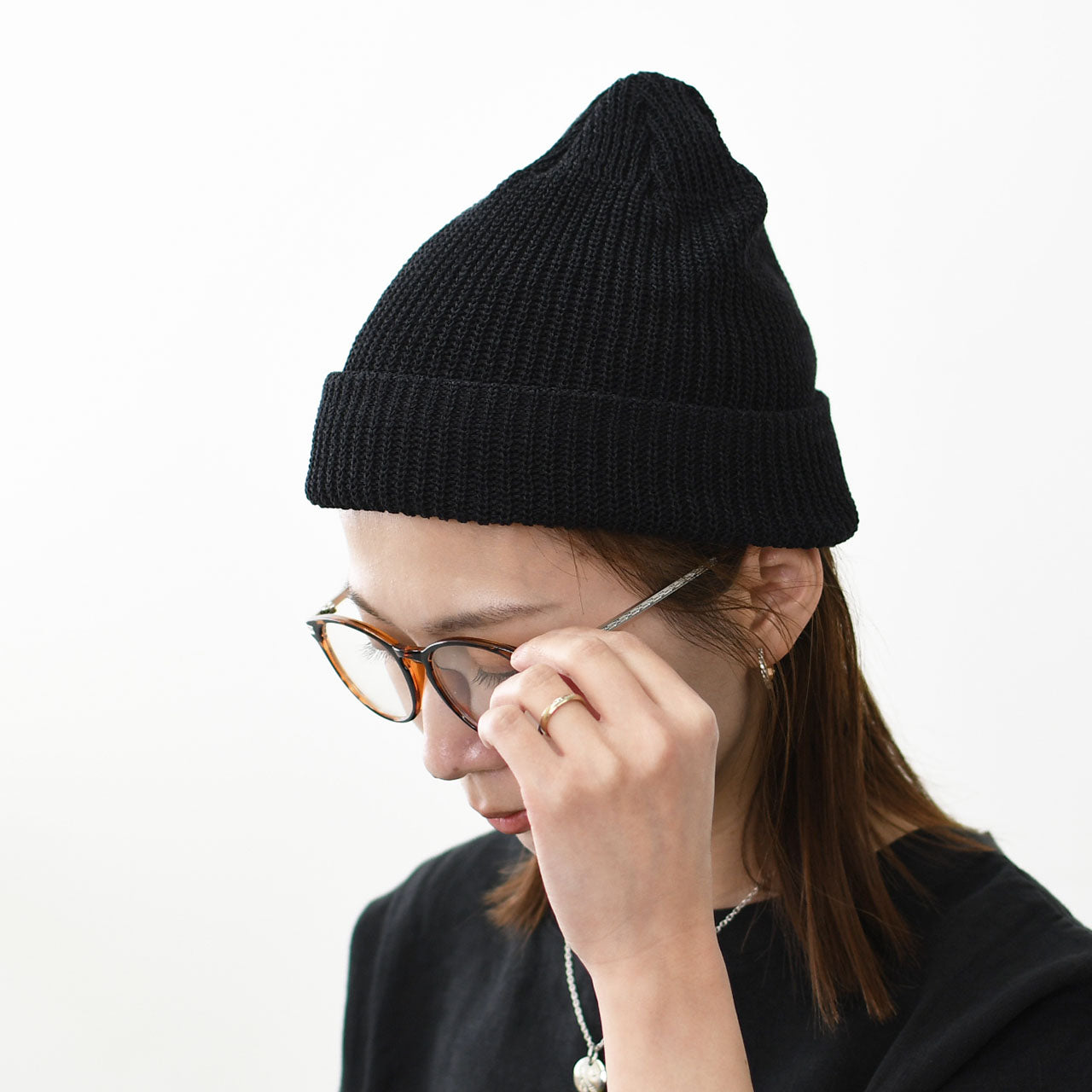 DECHO [デコー] WASHI KNIT CAP [4-2SD25] 和紙ニットキャップ [2025SS]