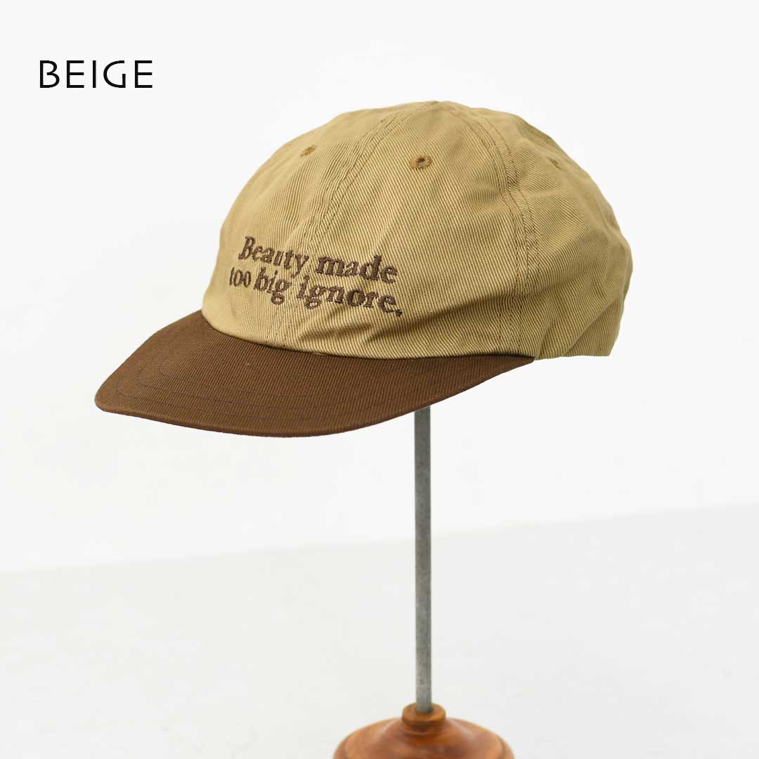 DECHO [デコー] BICOLOR BALL CAP BUCKLE[5-5SD26] バイカラー ボール キャップ バックル・ボールキャップ・オールドスタイル・6パネルキャップ・アウトドア・ロゴ刺繍・MEN'S / LADY'S [2026SS]