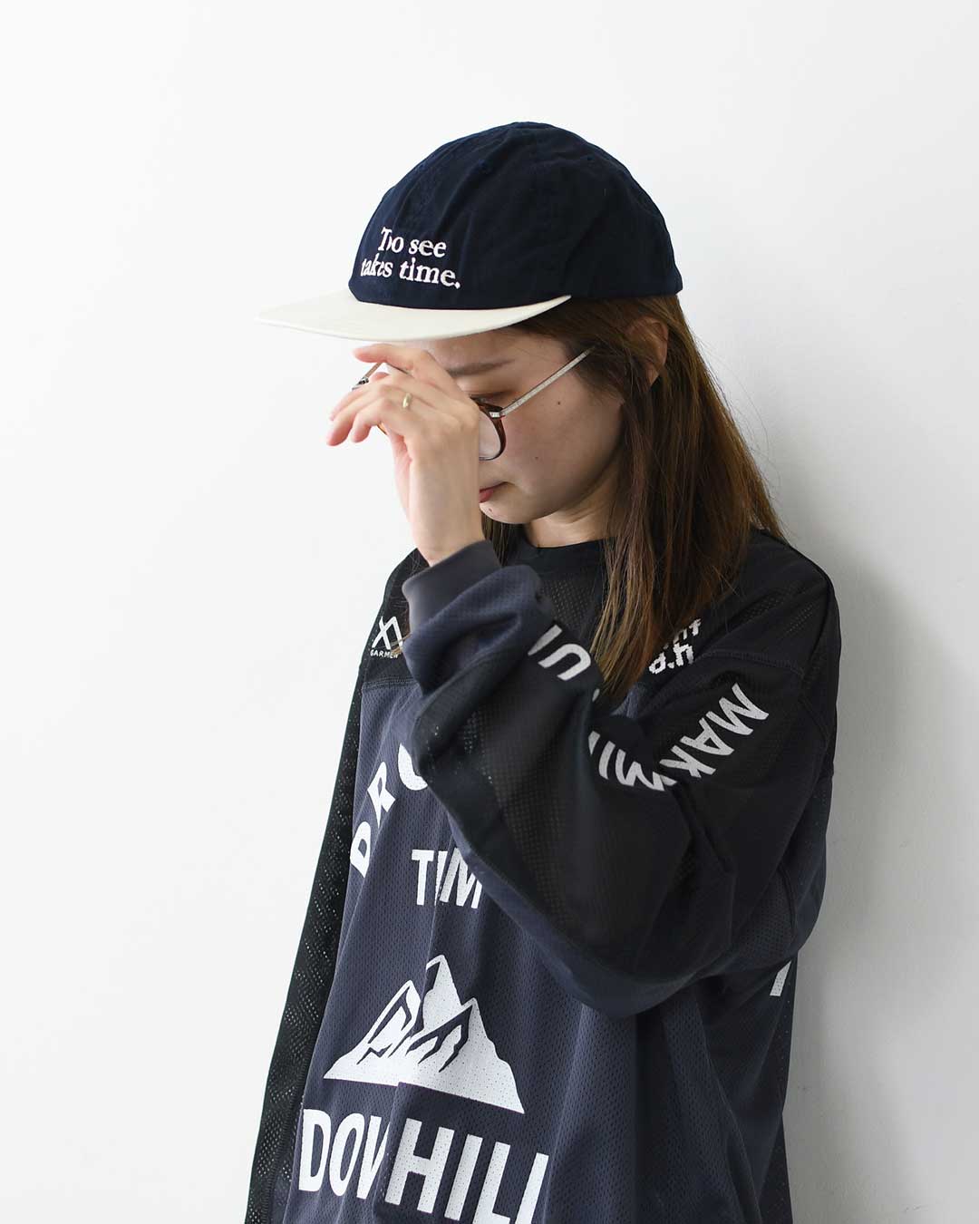 DECHO [デコー] BICOLOR BALL CAP BUCKLE[5-5SD26] バイカラー ボール キャップ バックル・ボールキャップ・オールドスタイル・6パネルキャップ・アウトドア・ロゴ刺繍・MEN'S / LADY'S [2026SS]