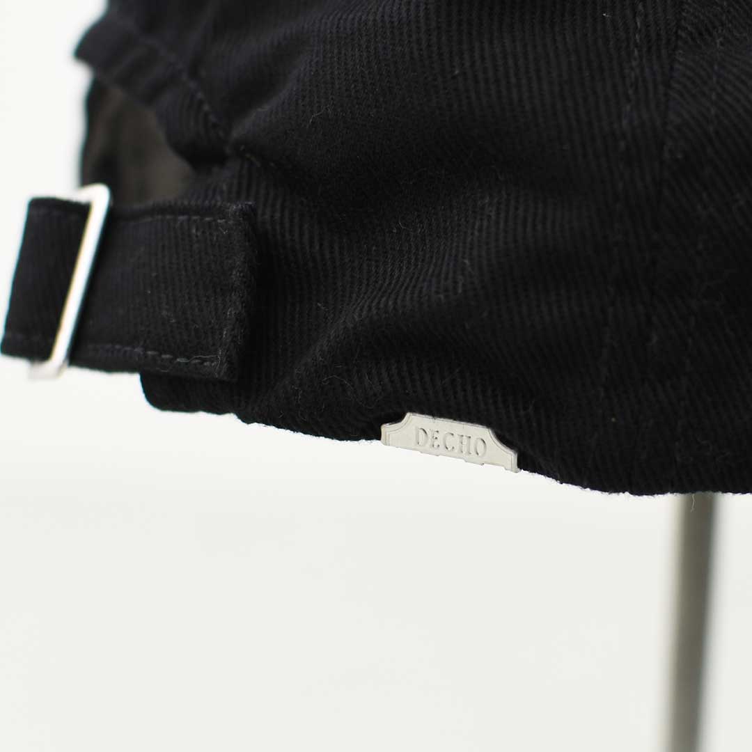 DECHO [デコー] BICOLOR BALL CAP BUCKLE[5-5SD26] バイカラー ボール キャップ バックル・ボールキャップ・オールドスタイル・6パネルキャップ・アウトドア・ロゴ刺繍・MEN'S / LADY'S [2026SS]