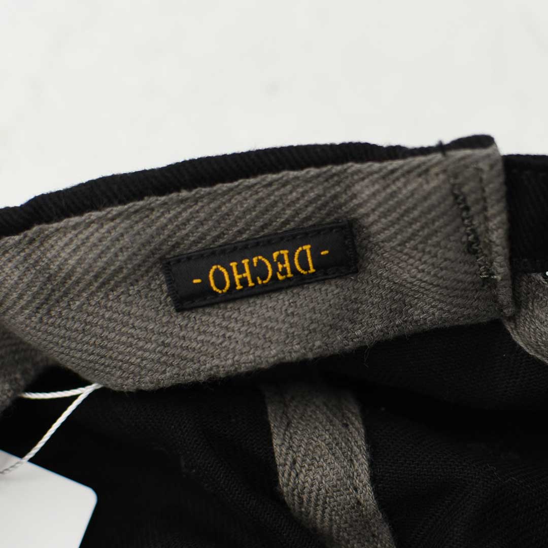 DECHO [デコー] BICOLOR BALL CAP BUCKLE[5-5SD26] バイカラー ボール キャップ バックル・ボールキャップ・オールドスタイル・6パネルキャップ・アウトドア・ロゴ刺繍・MEN'S / LADY'S [2026SS]