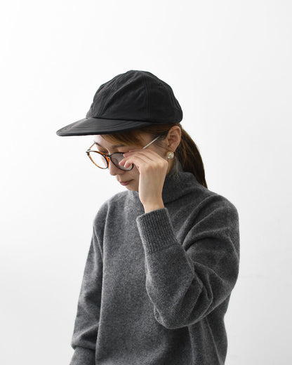 DECHO [デコー] LEATHER 6 PANEL CAP [9-6AD25] レザー6パネルキャップ・レザーキャップ・6パネルキャップ・ボールキャップ・キャンプ・アウトドア・MEN'S / LADY'S [2025AW]