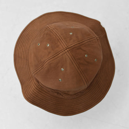 DECHO [デコー] LEATHER FATIGUE HAT [9-7AD25] レザーファティーグハット・レザーハット・ファティーグハット・ワークハット・キャンプ・アウトドア・MEN'S / LADY'S [2025AW]