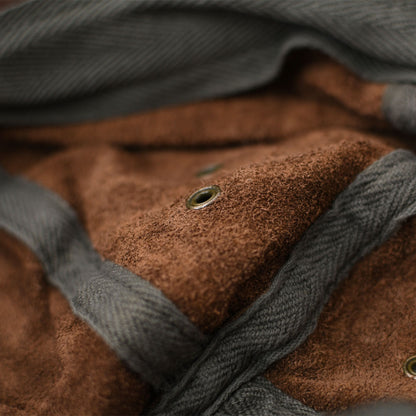 DECHO [デコー] LEATHER FATIGUE HAT [9-7AD25] レザーファティーグハット・レザーハット・ファティーグハット・ワークハット・キャンプ・アウトドア・MEN'S / LADY'S [2025AW]