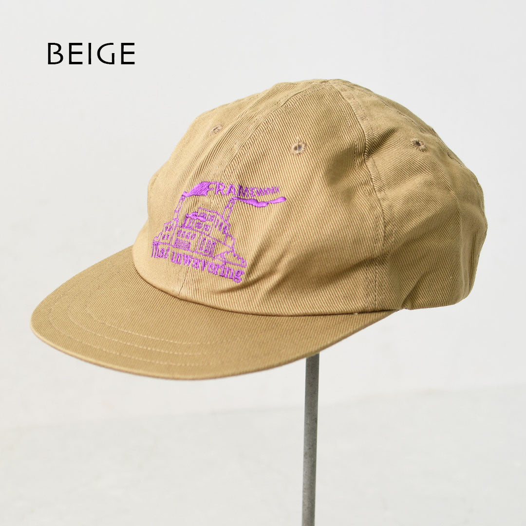 DECHO [デコー] LOGO BALL CAP BUCKLE [D1217126] ロゴボールキャップバックル・ボールキャップ・オールドスタイル・キャンプ・アウトドア・ロゴ刺繍・MEN'S / LADY'S [2026SS]