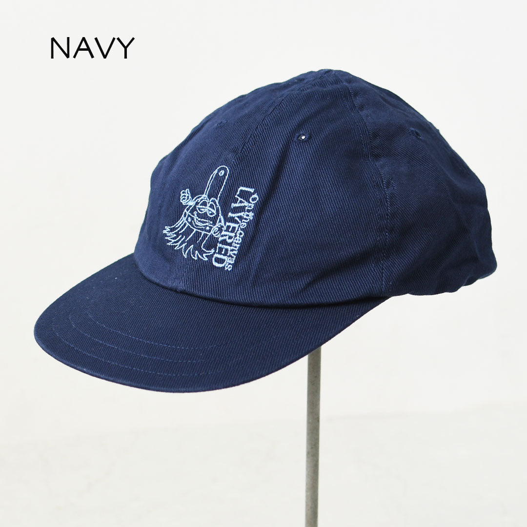 DECHO [デコー] LOGO BALL CAP BUCKLE [D1217126] ロゴボールキャップバックル・ボールキャップ・オールドスタイル・キャンプ・アウトドア・ロゴ刺繍・MEN'S / LADY'S [2026SS]