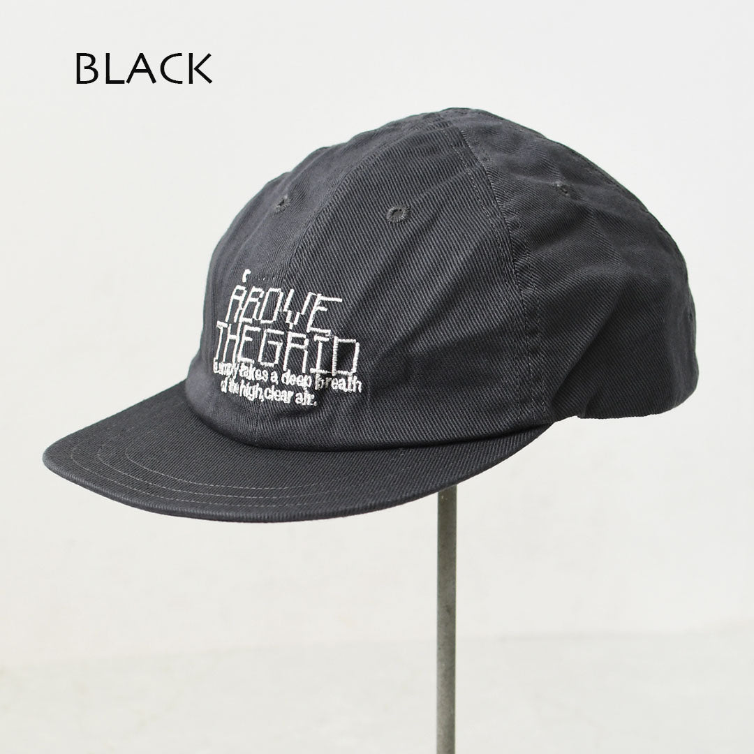 DECHO [デコー] LOGO BALL CAP BUCKLE [D1217126] ロゴボールキャップバックル・ボールキャップ・オールドスタイル・キャンプ・アウトドア・ロゴ刺繍・MEN'S / LADY'S [2026SS]