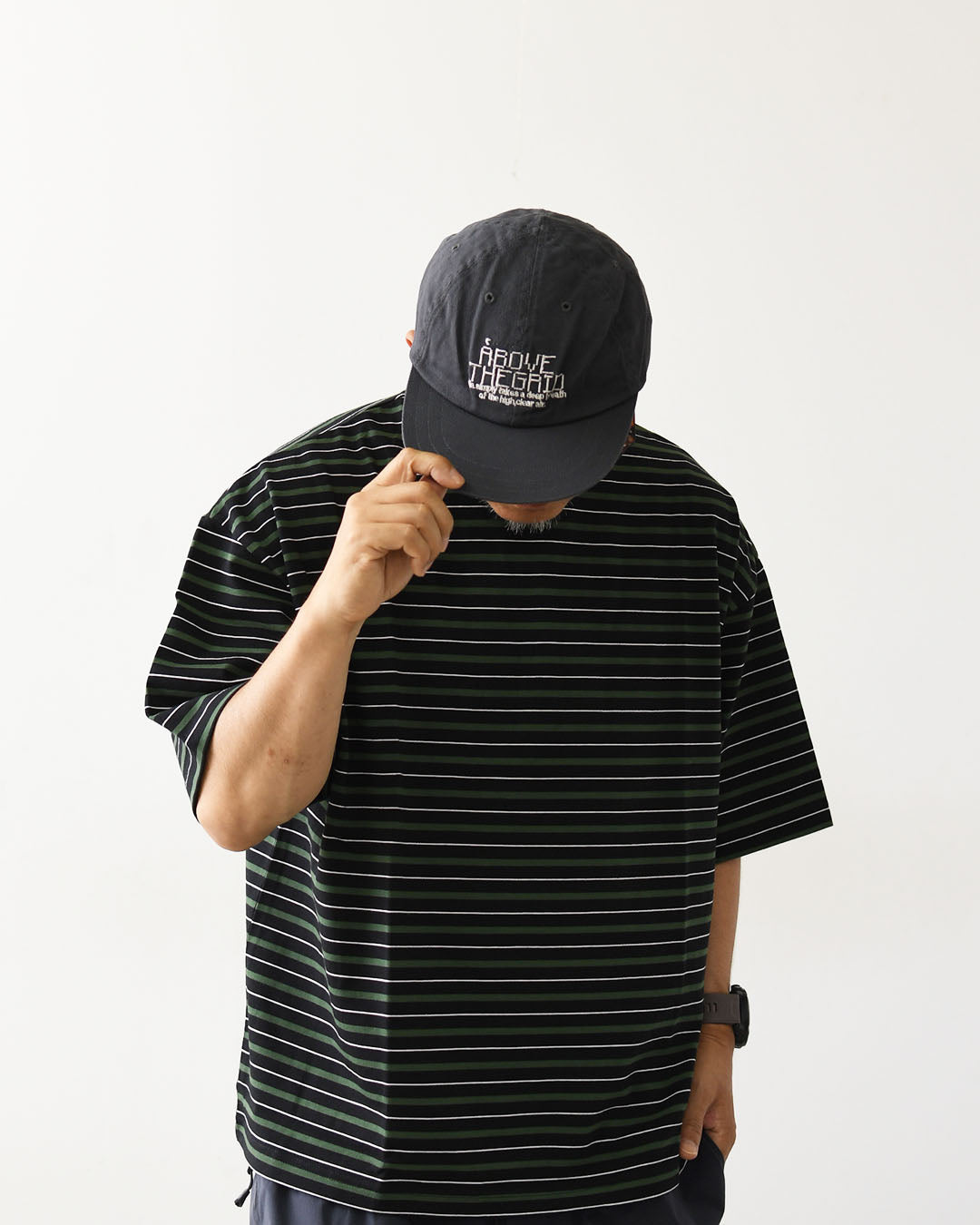 DECHO [デコー] LOGO BALL CAP BUCKLE [D1217126] ロゴボールキャップバックル・ボールキャップ・オールドスタイル・キャンプ・アウトドア・ロゴ刺繍・MEN'S / LADY'S [2026SS]