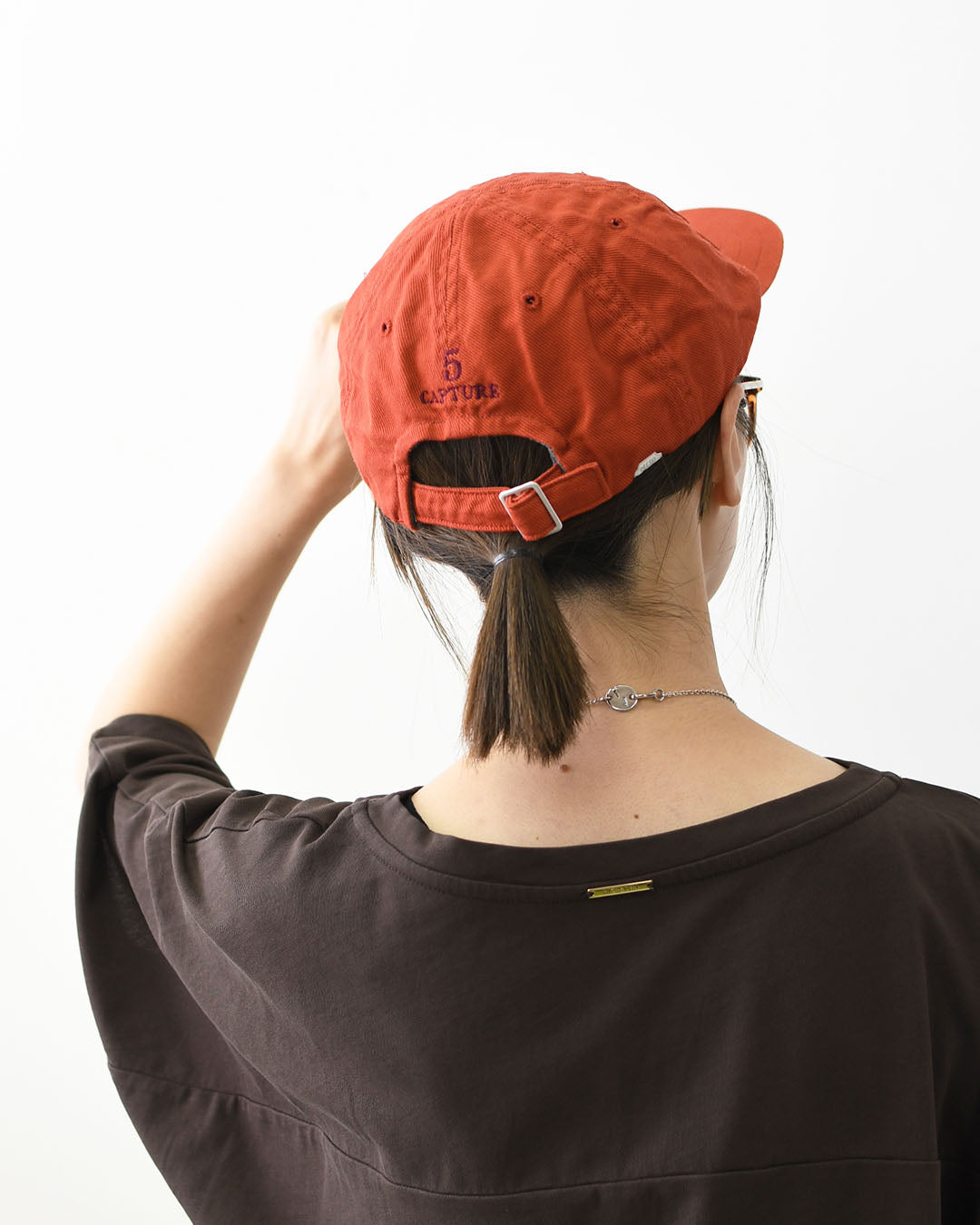DECHO [デコー] LOGO BALL CAP BUCKLE [D1217126] ロゴボールキャップバックル・ボールキャップ・オールドスタイル・キャンプ・アウトドア・ロゴ刺繍・MEN'S / LADY'S [2026SS]