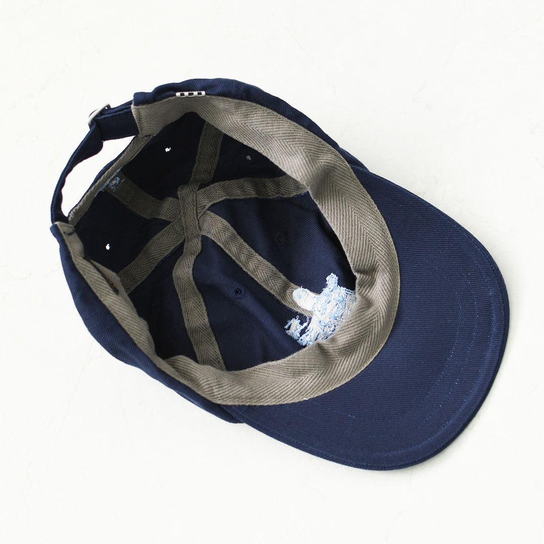 DECHO [デコー] LOGO BALL CAP BUCKLE [D1217126] ロゴボールキャップバックル・ボールキャップ・オールドスタイル・キャンプ・アウトドア・ロゴ刺繍・MEN'S / LADY'S [2026SS]