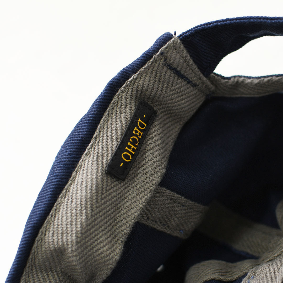 DECHO [デコー] LOGO BALL CAP BUCKLE [D1217126] ロゴボールキャップバックル・ボールキャップ・オールドスタイル・キャンプ・アウトドア・ロゴ刺繍・MEN'S / LADY'S [2026SS]
