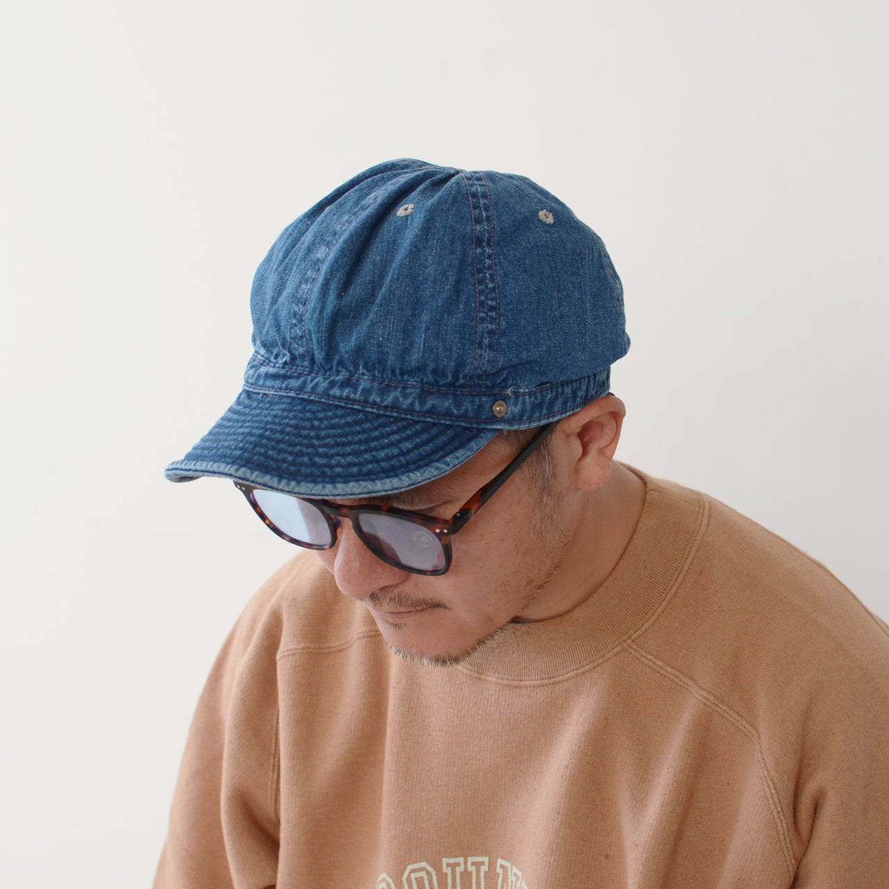 DECHO[デコー] STANDARD KOME CAP -WASH- [DE-21W] スタンダードコメキャップ-ウォッシュ- [2024SS]