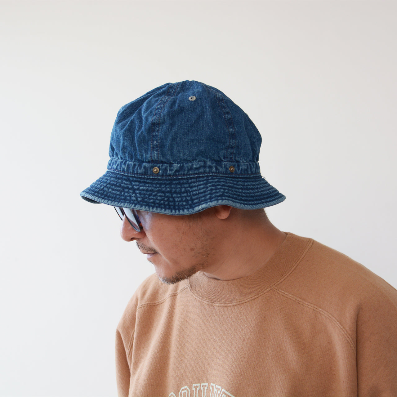 DECHO [デコー] STANDARD KOME HAT -WASH- [DE-22W] スタンダードコメハット-ウォッシュ- [2024SS]