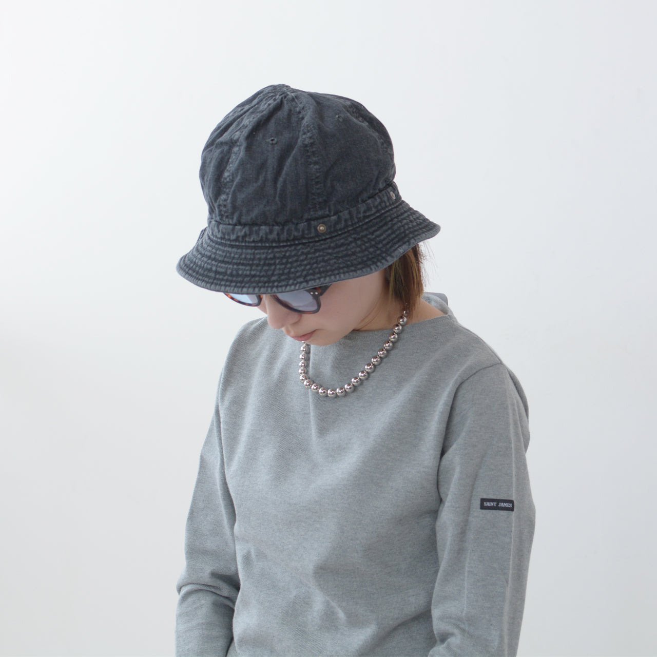 DECHO [デコー] STANDARD KOME HAT -WASH- [DE-22W] スタンダードコメハット-ウォッシュ- [2024SS]