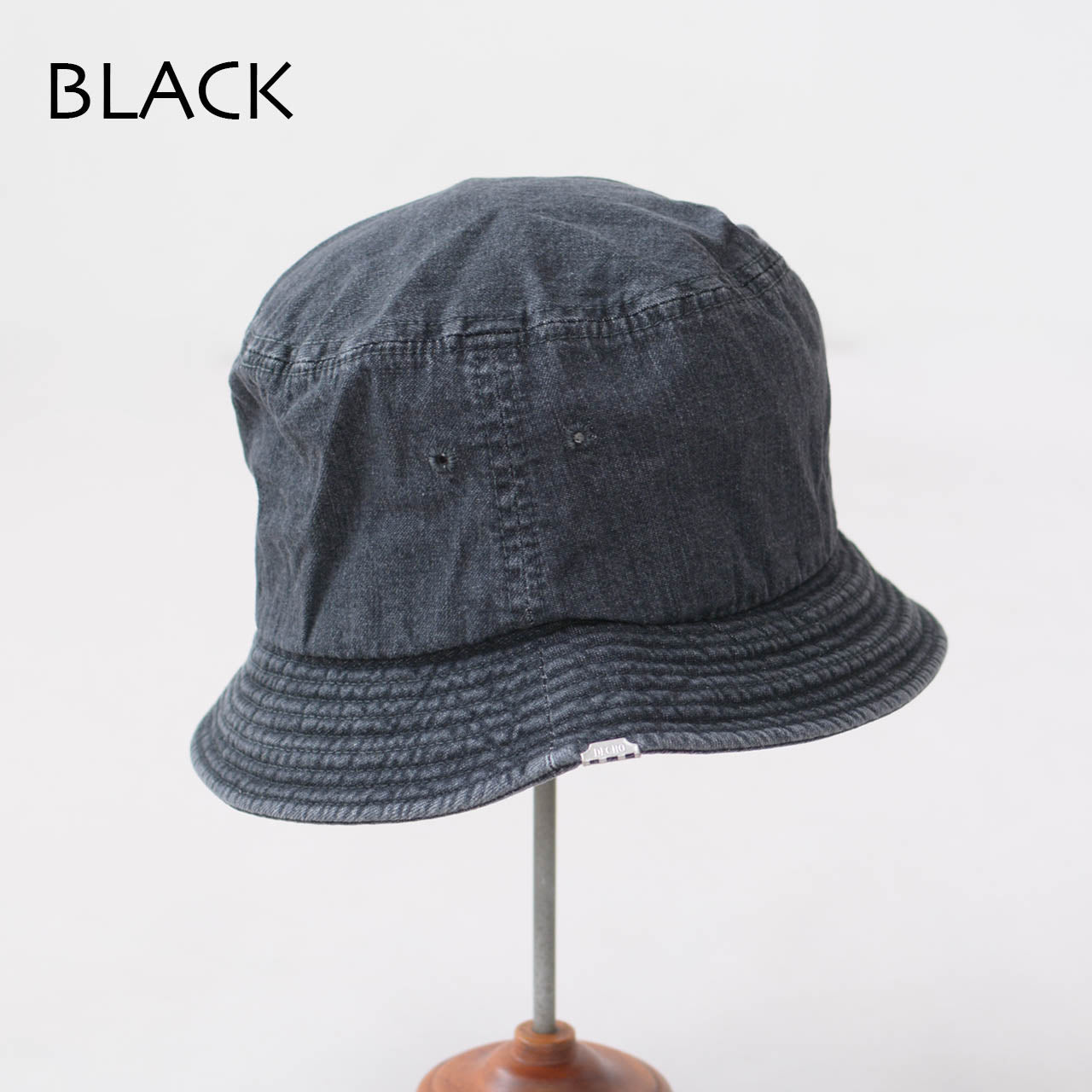 DECHO [デコー] STANDARD BUCKET HAT -WASH- [DE-23W] スタンダードバケットハット-ウォッシュ- [2024SS]