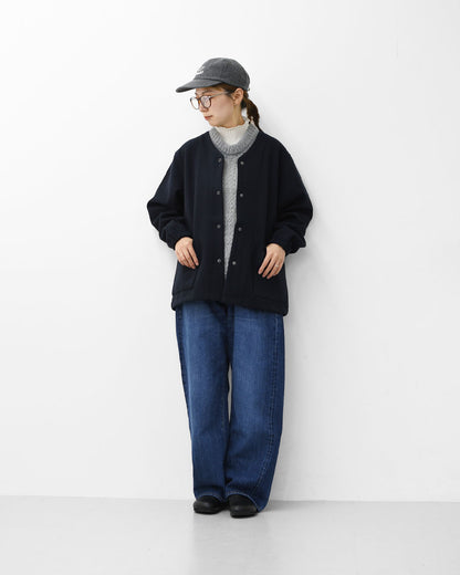 DELICIOUS [デリシャス] Melton Cardigan [DB35131] メルトンカーディガン・軽い・暖かい・柔らかい・ ナチュラル・ニットジャケット・MEN'S / LADY'S  [2025AW]