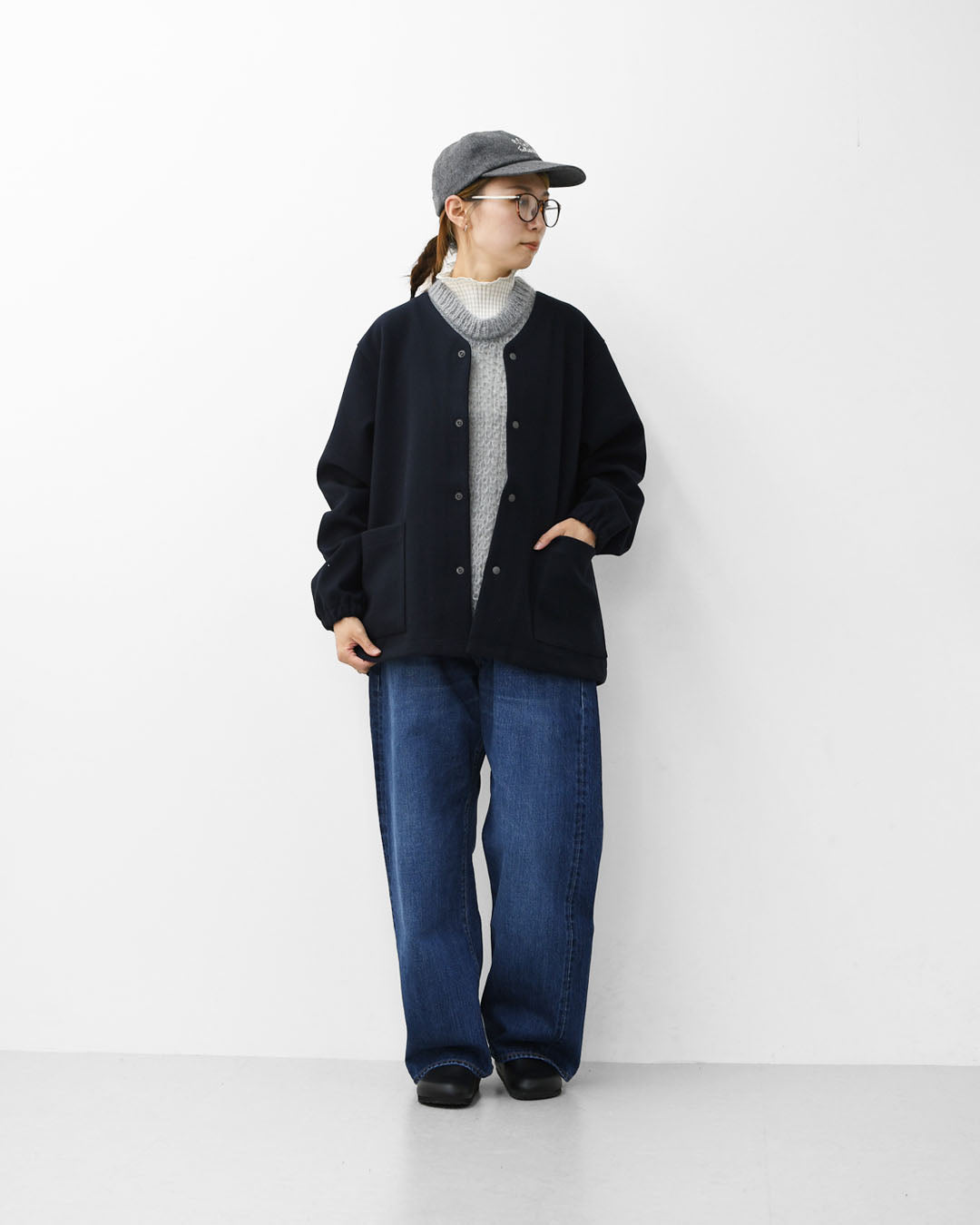 DELICIOUS [デリシャス] Melton Cardigan [DB35131] メルトンカーディガン・軽い・暖かい・柔らかい・ ナチュラル・ニットジャケット・MEN'S / LADY'S  [2025AW]